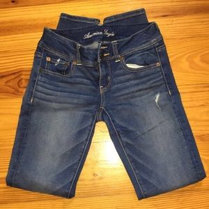 AMERICAN EAGLE Dark Blue Jeans